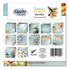 3Quarter Designs Tomorrow's Rainbow 6x6 Paper Pack-1