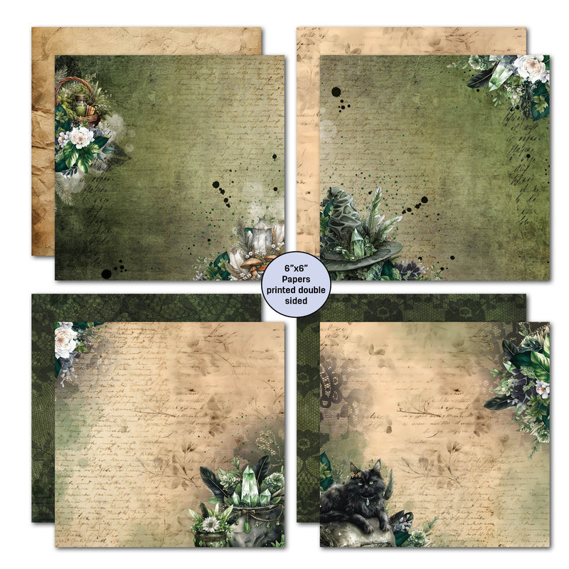 3Quarter Designs Earth Witch 6x6 Paper Pack-3