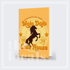 Congratulations on Your Mojo Dojo Greeting Card-1