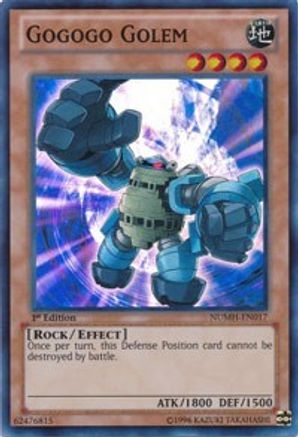 Gogogo Golem (NUMH-EN017) - Number Hunters 1st Edition-1