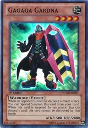 Gagaga Gardna (NUMH-EN021) - Number Hunters 1st Edition-1