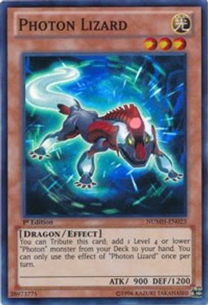 Photon Lizard (NUMH-EN023) - Number Hunters 1st Edition-1