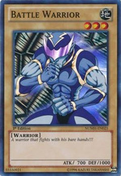 Battle Warrior (NUMH-EN025) - Number Hunters Unlimited-1