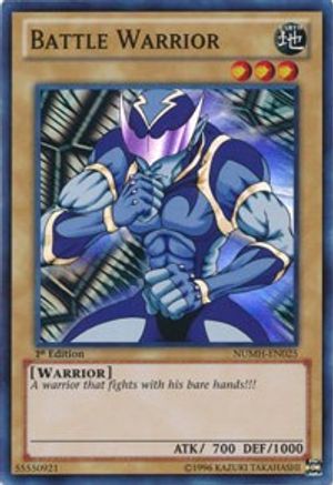 Battle Warrior (NUMH-EN025) - Number Hunters Unlimited-1