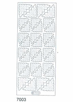 Deco Stickers - Flower Corners-1