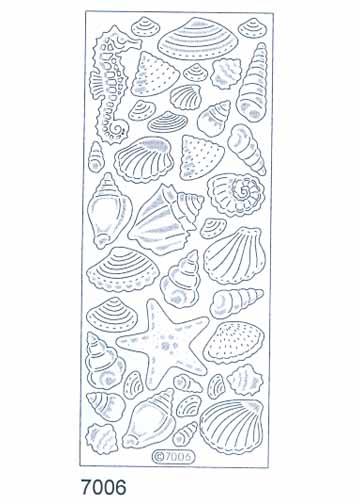 Deco Stickers - Sea Shells-1