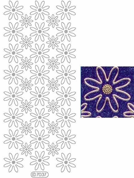 Deco Stickers - Daisies-1