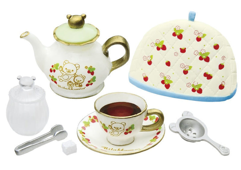 Rilakkuma Long-awaited British Tea Time (1 Random Box) (Re-ment Blind Box)-4