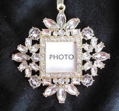 Jewelled Frame Ornament - Style 1-1