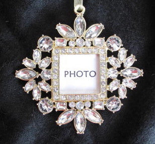 Jewelled Frame Ornament - Style 1-1