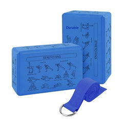 Wholesale EVA Yoga Block & Stretch Band Set – Yoga & Dance Training Accessories-12