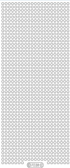 Deco Stickers - Small Glitter Dots-1