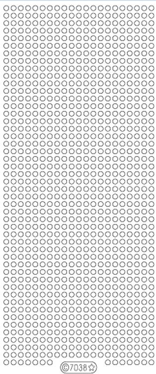 Deco Stickers - Small Glitter Dots-1