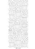 Deco Stickers - Cupcakes-1