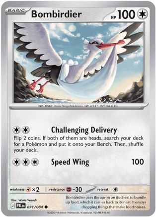Bombirdier 71 - ME05 Pitch Black Reverse Holofoil-1