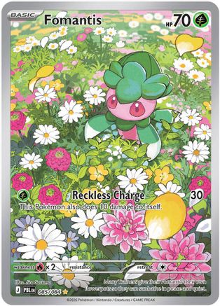 Fomantis - 085/084 85 - ME05 Pitch Black Holofoil-1