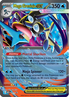 Mega Greninja ex - 081 81 - ME Mega Evolution Promo Holofoil-1