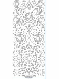 Deco Stickers - Large Snowflakes-1