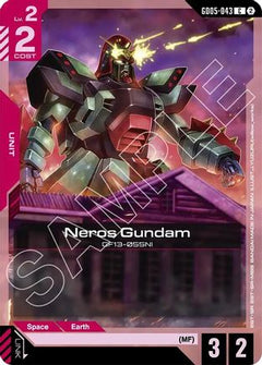 Neros Gundam (GD05-043) - Freedom Ascension-1