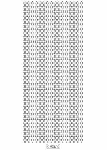 Deco Stickers - Border Stars-1