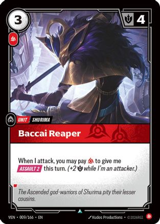 Baccai Reaper (009/166) - Vendetta-1