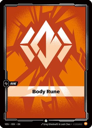 Body Rune (R04) - Vendetta-1