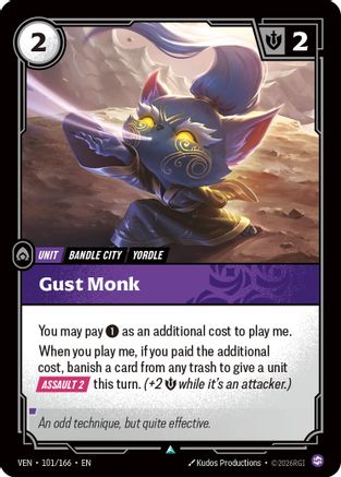 Gust Monk (101/166) - Vendetta-1