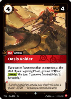 Oasis Raider (006/166) - Vendetta-1