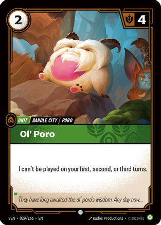 Ol' Poro (029/166) - Vendetta-1