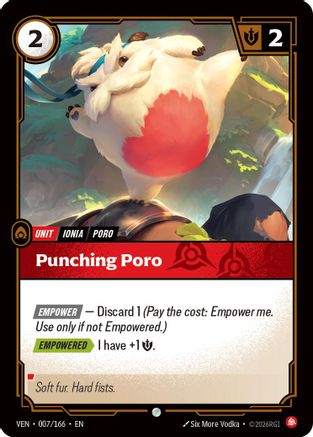 Punching Poro (007/166) - Vendetta-1