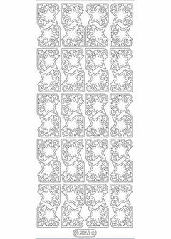 Deco Stickers -  Star Corners-1