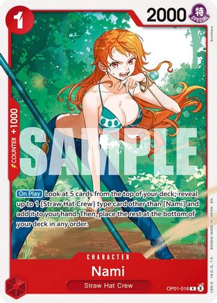 Nami (OP01-016) - Starter Deck 31: RED Monkey.D.Luffy-1