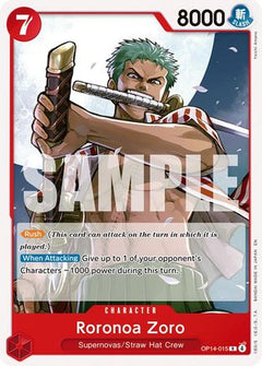 Roronoa Zoro (OP14-015) - Starter Deck 31: RED Monkey.D.Luffy-1