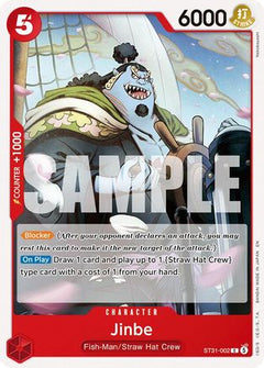 Jinbe (ST31-002) - Starter Deck 31: RED Monkey.D.Luffy-1