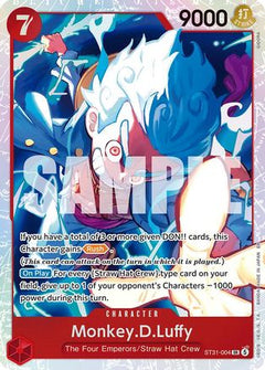 Monkey.D.Luffy (ST31-004) (ST31-004) - Starter Deck 31: RED Monkey.D.Luffy Foil-1
