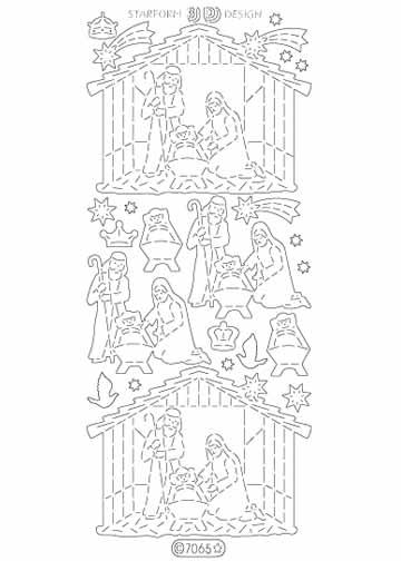Deco Stickers - 3D Manger-1
