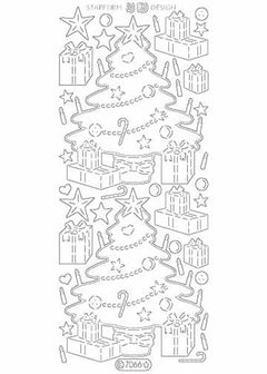 Deco Stickers -  Christmas Tree-1