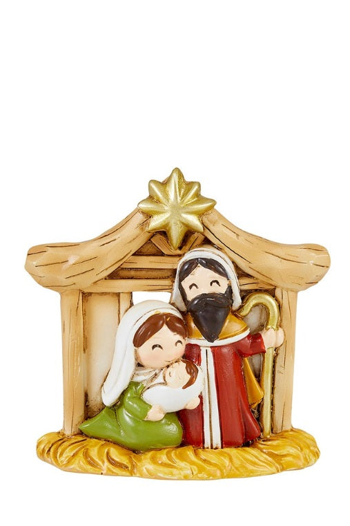 Colourful Nativity Figurine-1