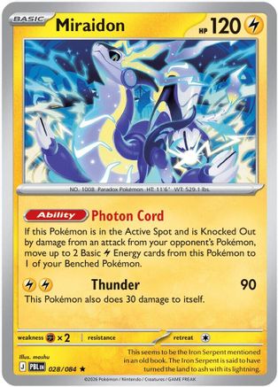 Miraidon - 028/084 28 - Deck Exclusives-1