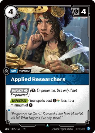 Applied Researchers (055/166) - Vendetta-1
