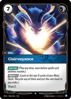 Clairvoyance (056/166) - Vendetta-1