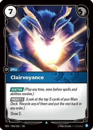Clairvoyance (056/166) - Vendetta-1