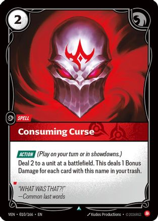 Consuming Curse (010/166) - Vendetta-1