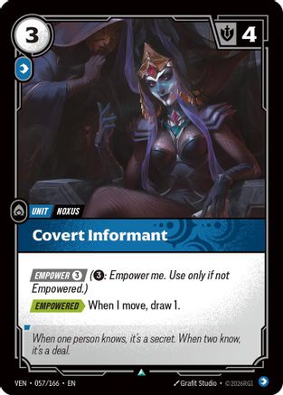 Covert Informant (057/166) - Vendetta-1
