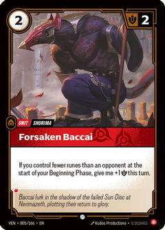 Forsaken Baccai (005/166) - Vendetta-1