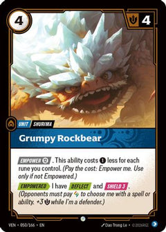Grumpy Rockbear (050/166) - Vendetta-1