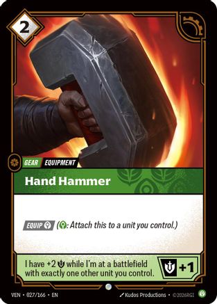 Hand Hammer (027/166) - Vendetta-1