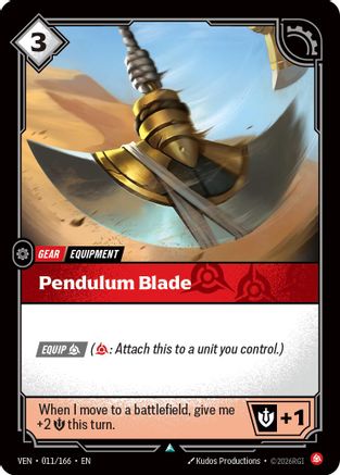 Pendulum Blade (011/166) - Vendetta-1