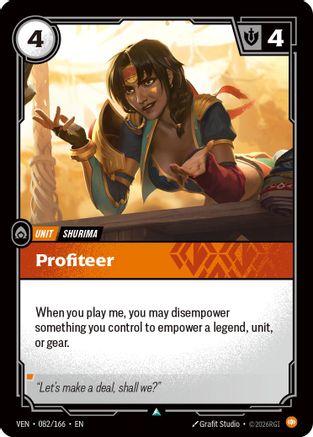 Profiteer (082/166) - Vendetta-1