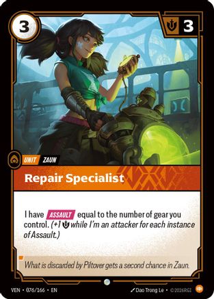 Repair Specialist (076/166) - Vendetta-1